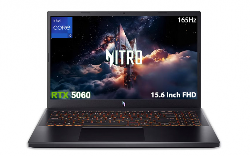 ACER NITRO V15 /Core i9-13900H/RAM 32GB/SSD 1TB NVMe/ RTX 5060-8G /15.6'' FHD 165Hz